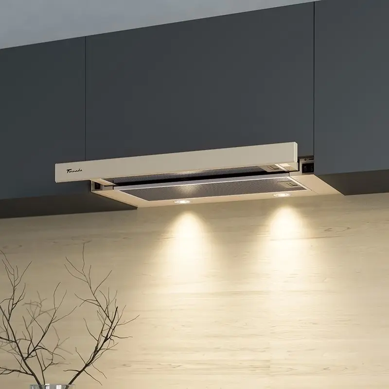 Вытяжка Tornado Storm 700 (60) LED, бежевый