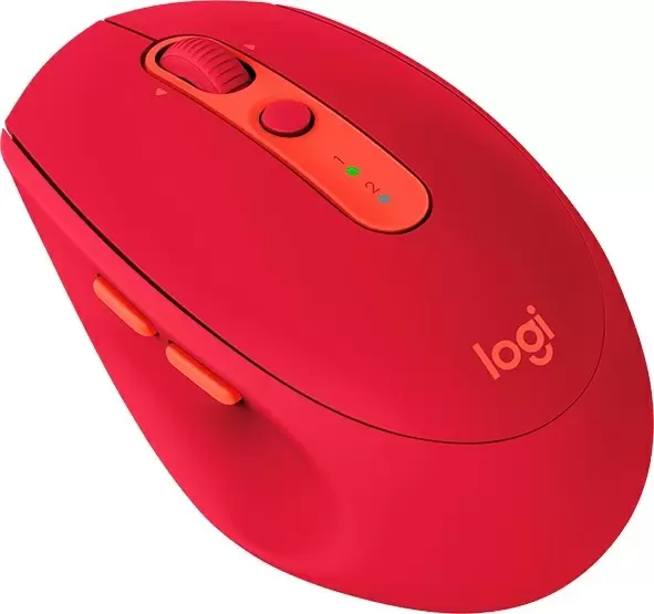 Mouse Logitech M590 Multi-Device Silent, roșu