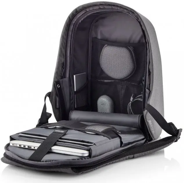 Rucsac XD Design Bobby Hero Regular, gri/negru pe tehnoparc.md Rucsac XD Design Bobby Hero Regular, gri/negru