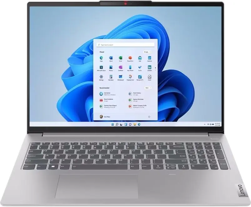 Laptop Lenovo IdeaPad Slim 5 16ABR8 (16.0"/2.5K/Ryzen 7 7730U/16GB/512GB/AMD Radeon), gri