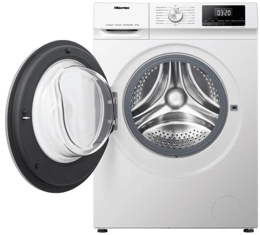 Maşină de spălat rufe Hisense WFQY7014EVJM, alb