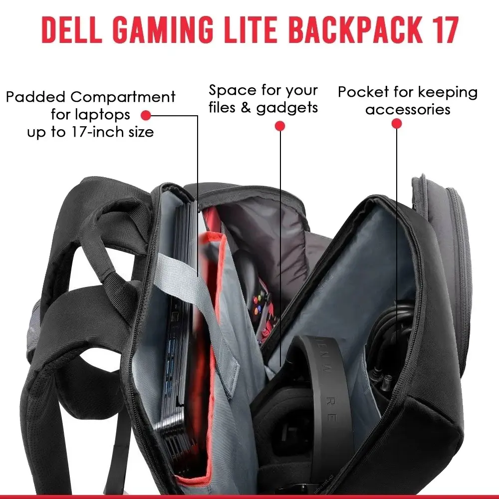 Rucsac Dell Essential 17, negru