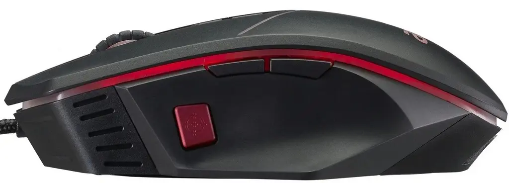 Mouse Acer Nitro NMW120, negru/roșu