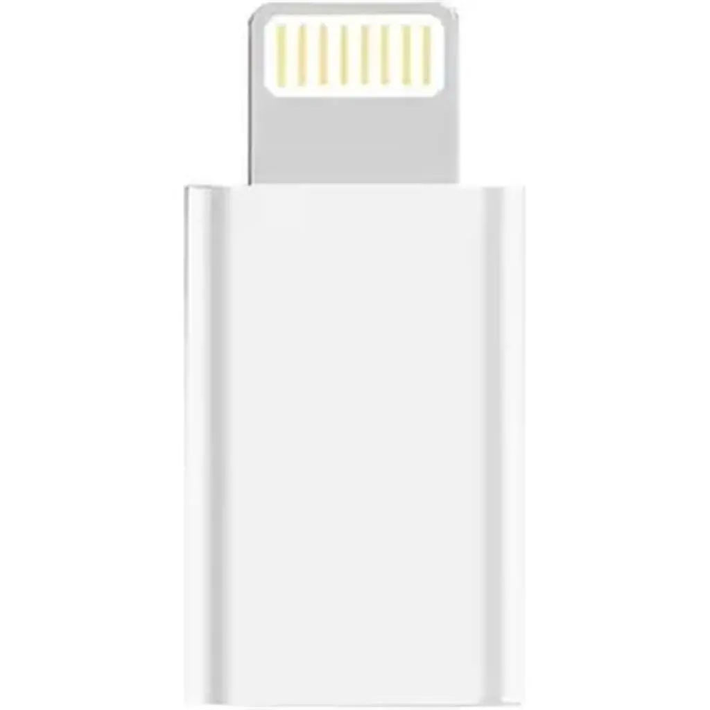 Переходник Helmet Type-C to Lightning, белый на tehnoparc.md Переходник Helmet Type-C to Lightning, белый