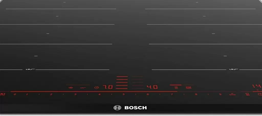 Plită incorporabilă cu inducție Bosch PXX675DC1E, negru