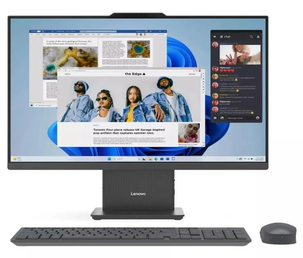 All-in-One Lenovo IdeaCentre 3 27IRH9 Luna Grey i5-13420H 16Gb 512Gb, gri închis