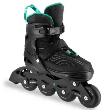Role Spokey Matty 35-38, negru/turcoaz pe tehnoparc.md Role Spokey Matty 35-38, negru/turcoaz
