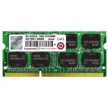 Оперативная память SO-DIMM Transcend PC12800 8GB DDR3-1600MHz, CL11, 1.35V