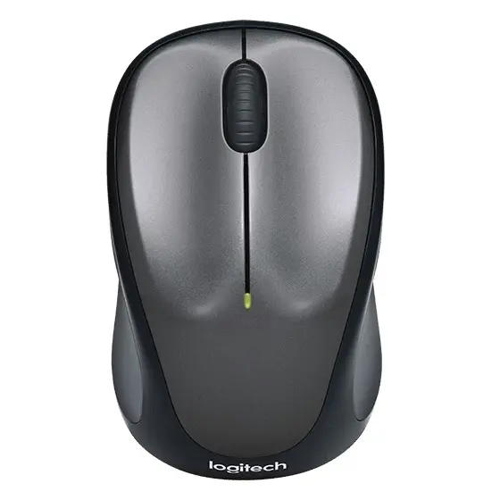 Мышка Logitech M235, черный/серый