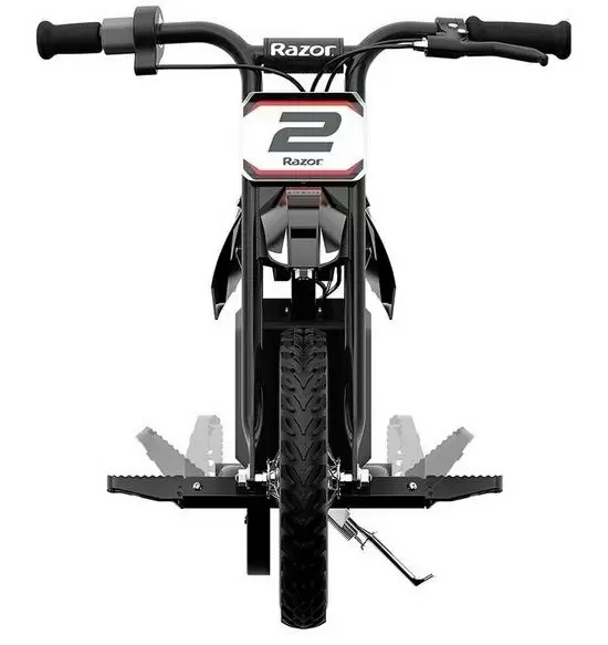 Motocicletă electrică Razor MX125 Dirt Rocket, negru/roșu