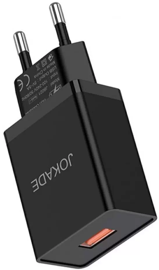 Зарядное устройство Jokade JB022 with USB to Micro-USB, черный