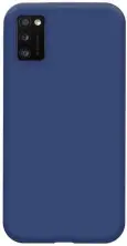 Чехол Helmet Liquid Silicone Samsung A41 (HMT-CLISSA41BL), синий