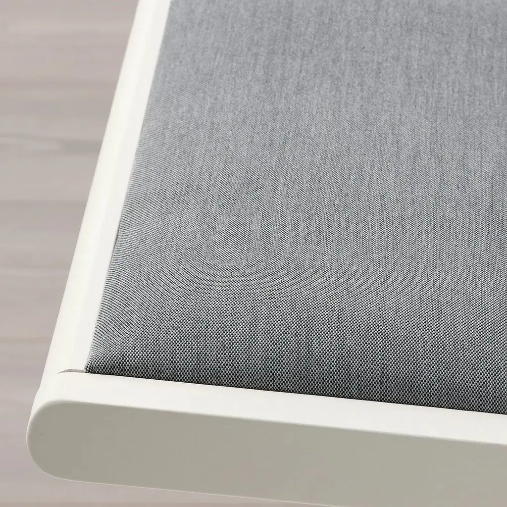Стул IKEA Terje складной, белый/книса серый