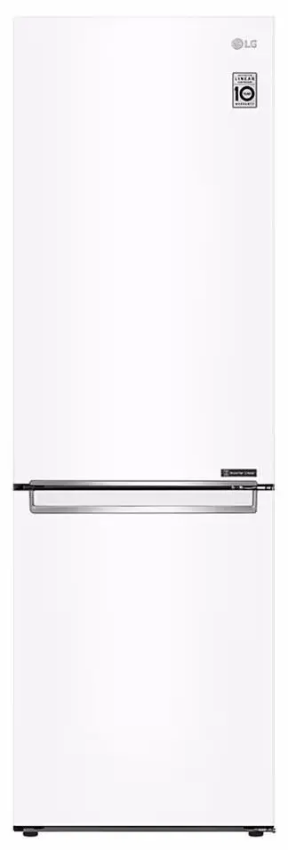 Холодильник LG GBB61SWJMN, белый