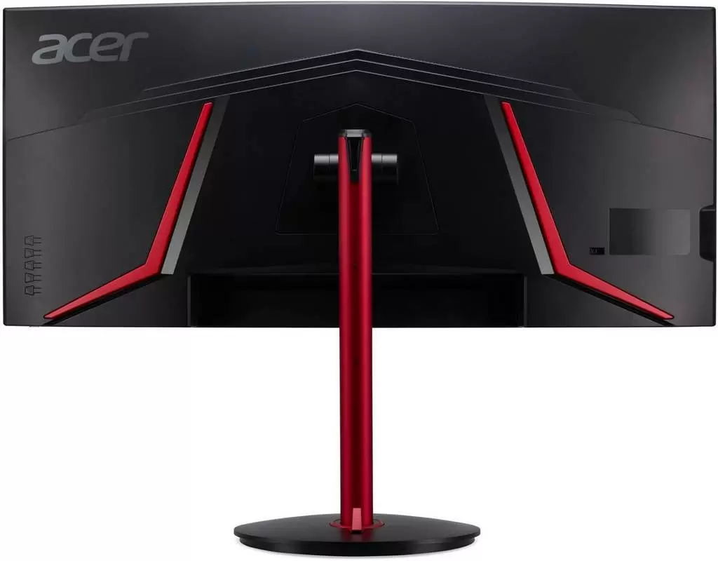 Монитор Acer XZ342CUPBMIIPHFX, черный/красный