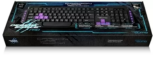 Tastatură Qumo Desert Eagle Pro, negru