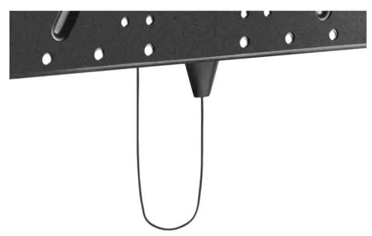 Suport TV Reflecta PLANOLED 65-4020T, negru