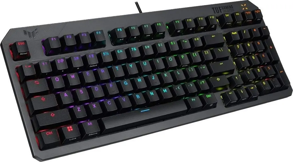 Клавиатура Asus TUF Gaming K3 Gen II, черный