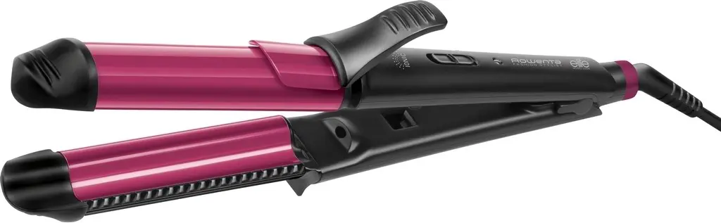 Aparat de coafat Rowenta CF4512F0, negru/roz