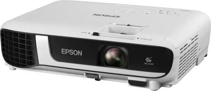 Проектор Epson EB-W51, белый/черный