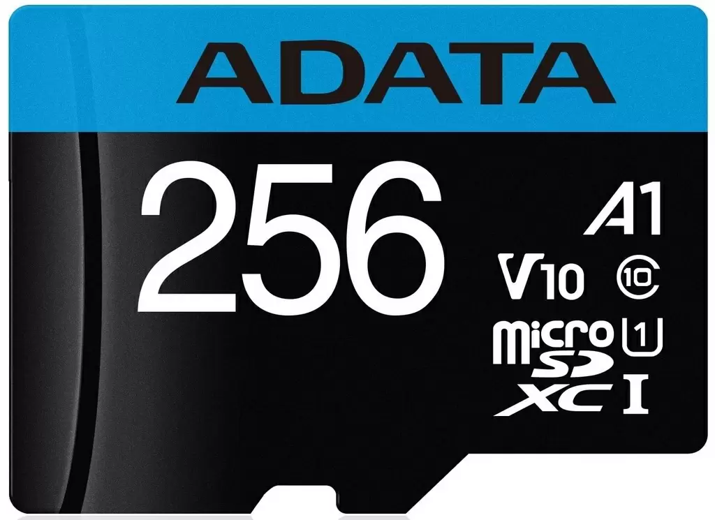 Карта памяти Adata Premier microSDXC/SDHC Class 10 UHS-I + SD adapter, 256ГБ