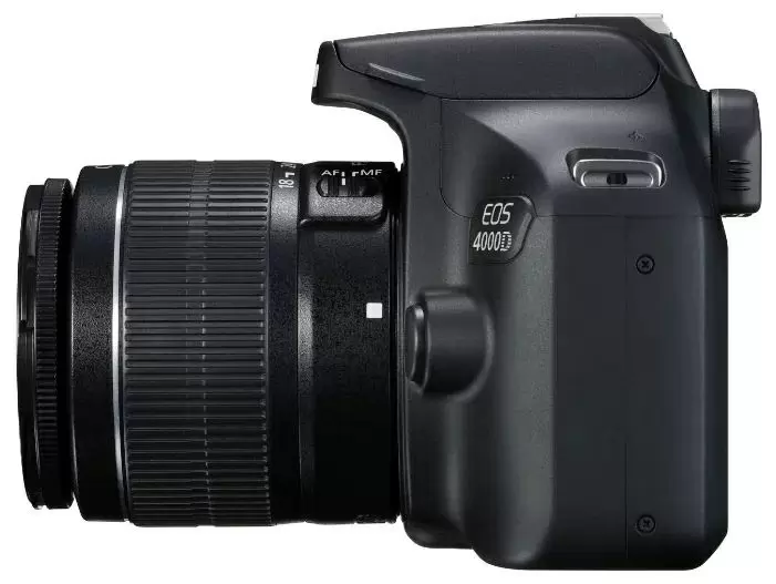 Зеркальный фотоаппарат Canon EOS 4000D + EF-S 18-55 DC III Kit, черный