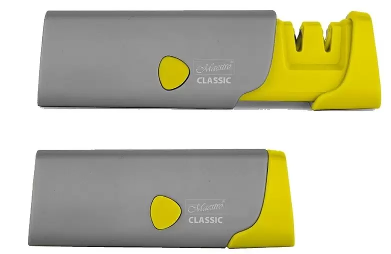 Точилка для ножей Maestro MR-1491, серый/желтый/зеленый