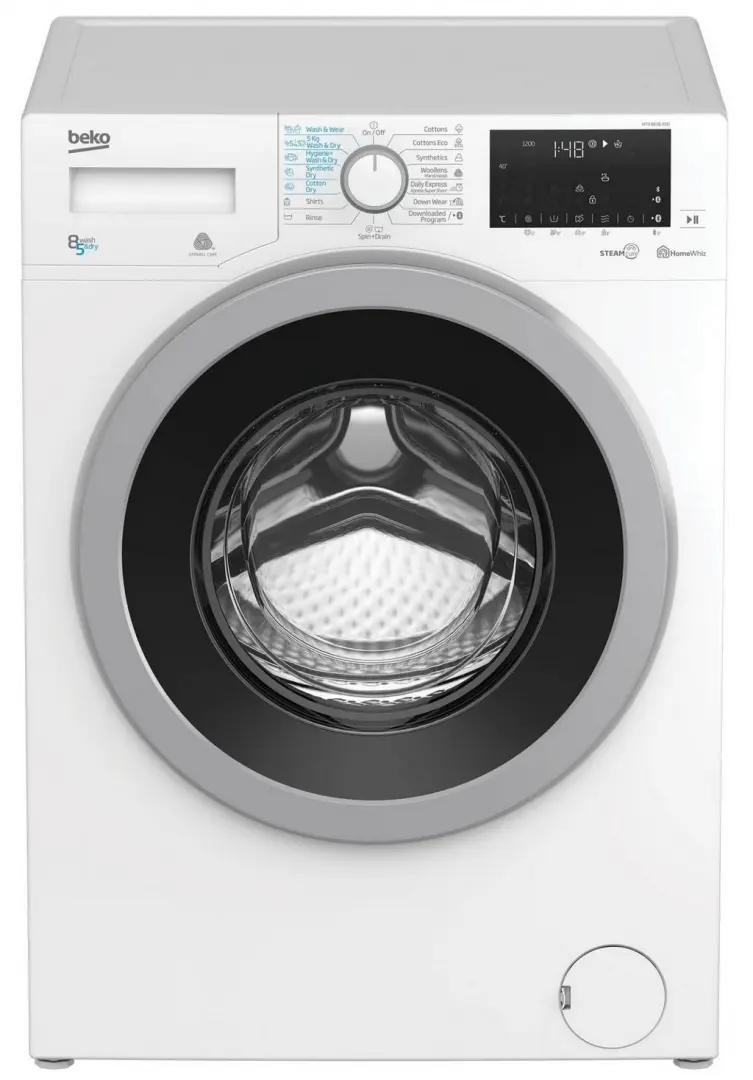 Стиральная машина Beko HTV8636XS0, белый на tehnoparc.md Стиральная машина Beko HTV8636XS0, белый