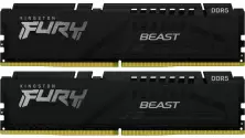 Memorie Kingston FURY Beast 64GB (2x32GB) DDR5-6400MHz, CL32-39-39, 1.4V