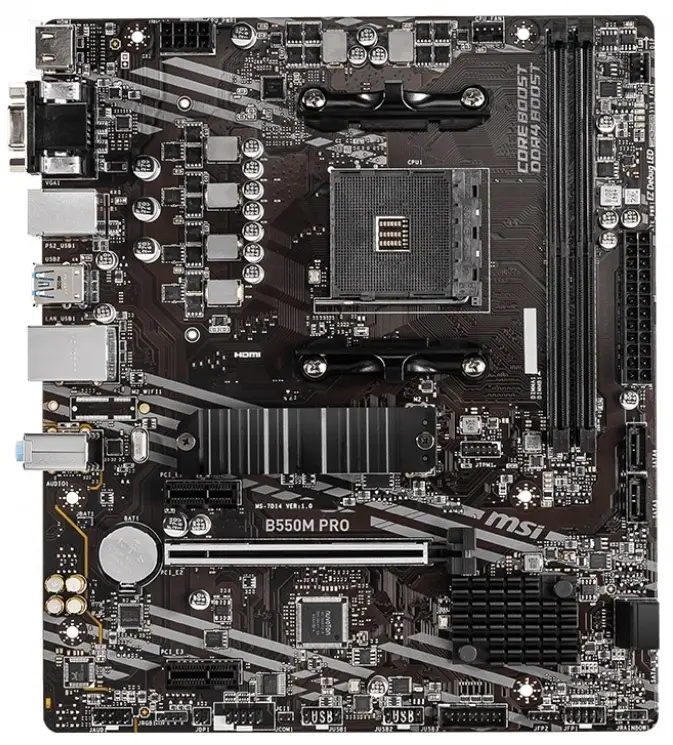 Placă de bază MSI B550M Pro
