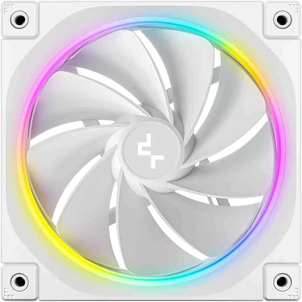 Ventilator de carcasă DeepCool FL12R WH, alb