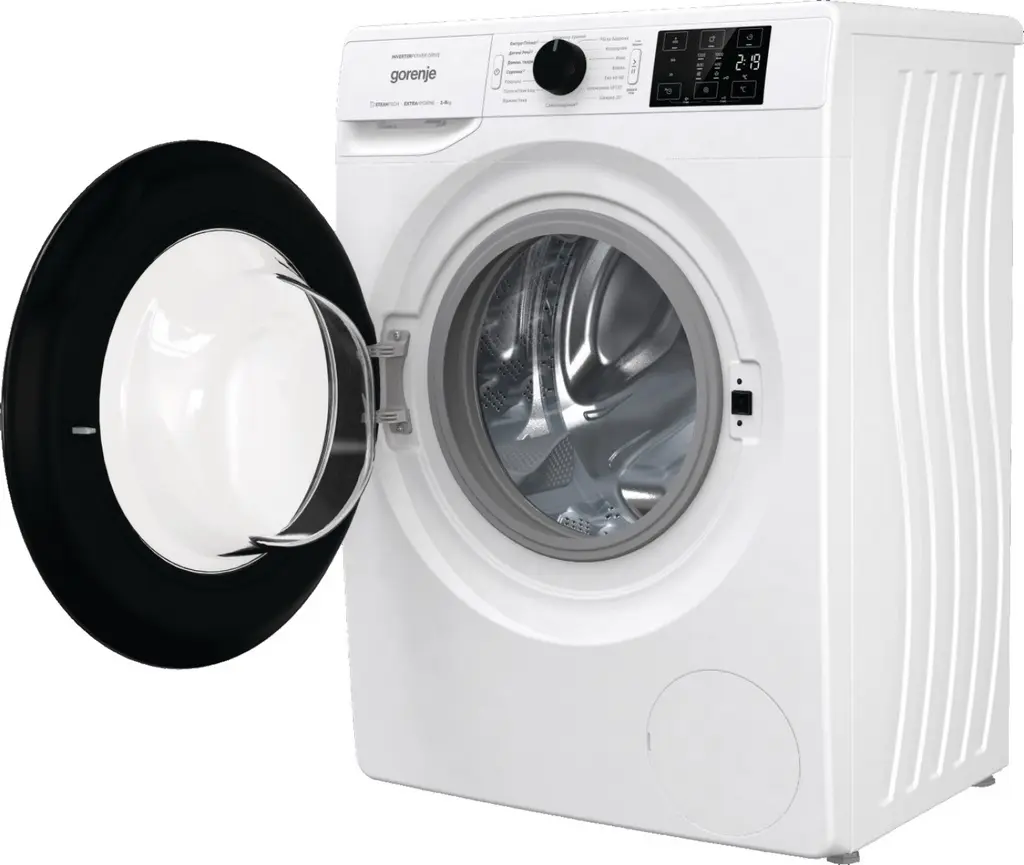 Maşină de spălat rufe Gorenje WNEI82SDS/UA, alb