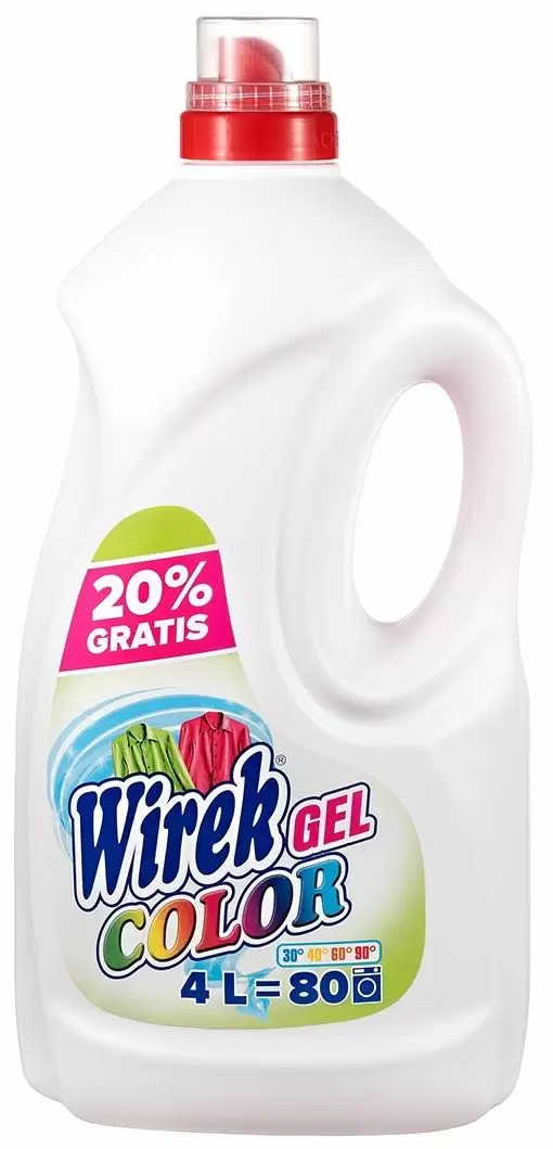 Detergent lichid Wirek Color 4L