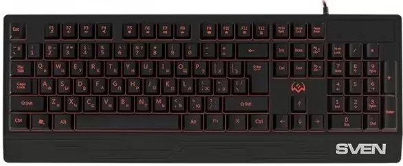 Tastatură Sven KB-G8300, negru