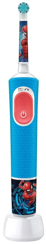 Periuță de dinți electrică OralB Vitality Pro Kids Spiderman, albastru