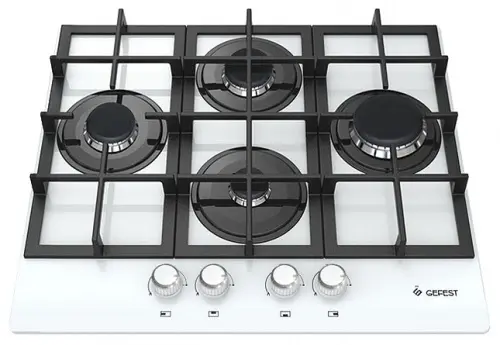 Plită incorporabilă cu gaz Gefest PVG 2231-05 K12, alb