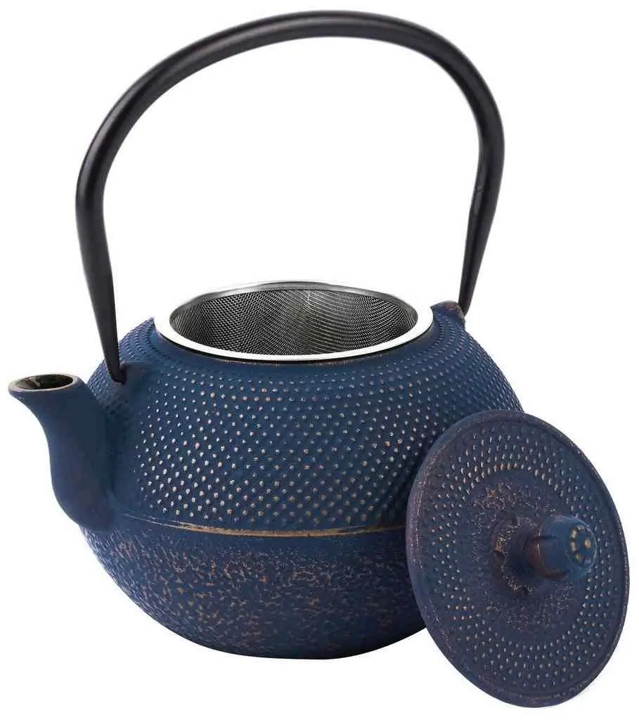 Ceainic pentru infuzie Konighoffer Hanako 1.2L, albastru pe tehnoparc.md Ceainic pentru infuzie Konighoffer Hanako 1.2L, albastru