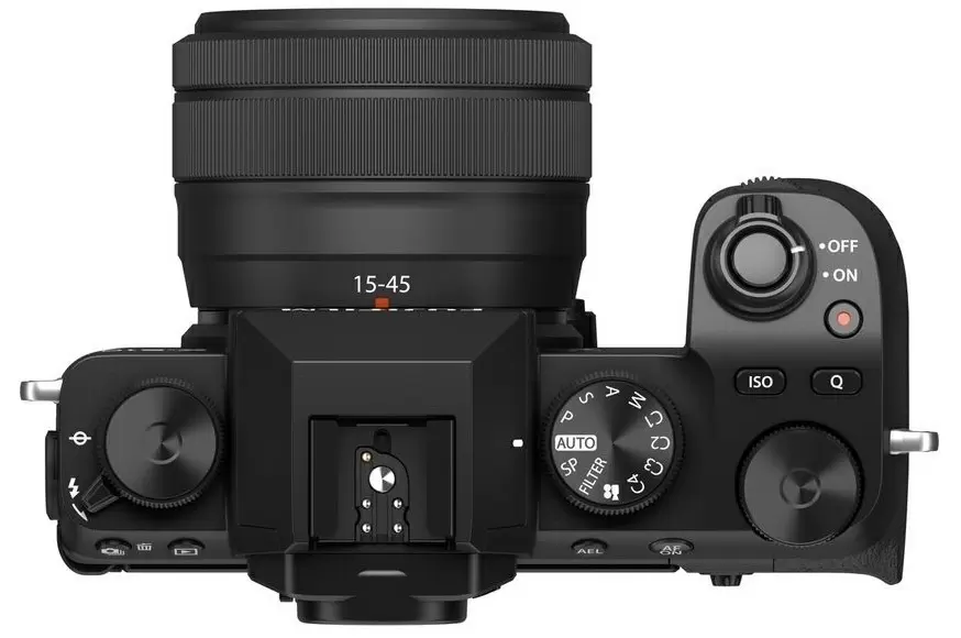 Aparat foto Fujifilm X-S10 Black + XC15 45mm Kit, negru