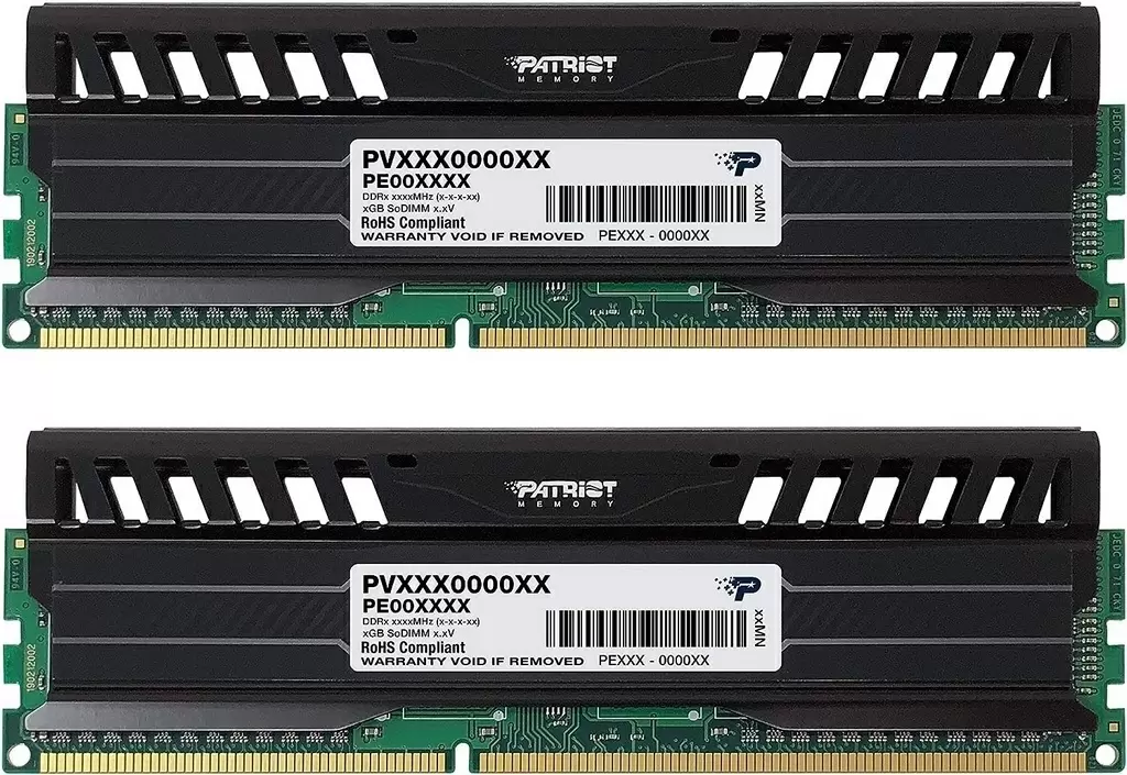 Оперативная память Patriot Viper 3 Black Mamba Edition 16GB (2x8GB) DDR3-1600MHz, CL19, 1.5V