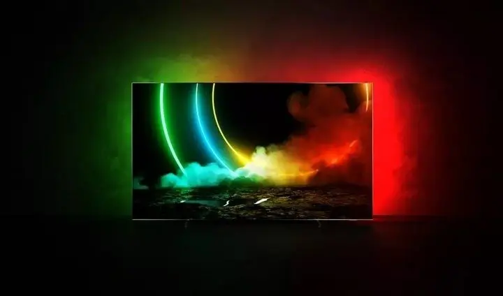 Televizor Philips 55OLED706, argintiu