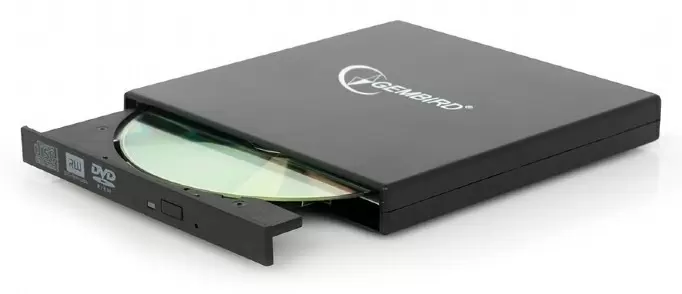 Оптический привод Gembird DVD-USB-02, черный