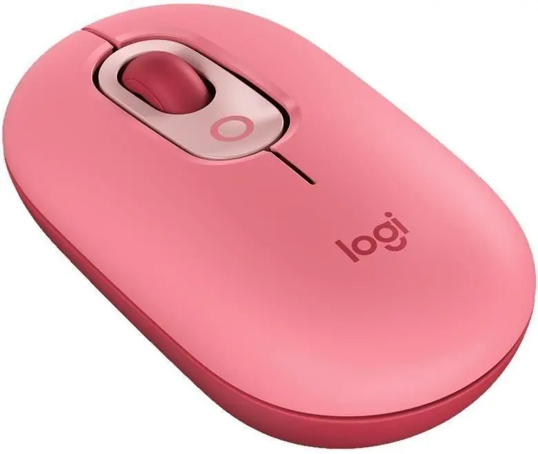Мышка Logitech POP, розовый