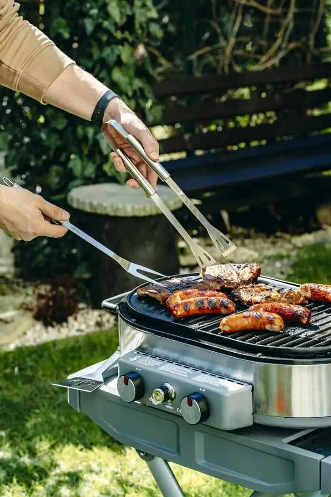 Set ustensile pentru barbeque Adler AD-6730, alb