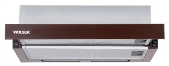 Hotă Wolser WL-F 60 SLIM, cafeniu
