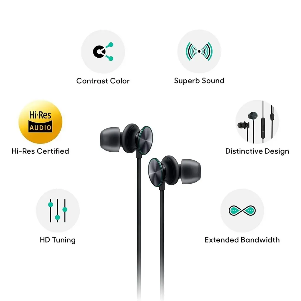Căşti Oppo MH151, negru