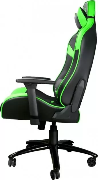 Scaun de birou Gamemax GCR08, negru/verde