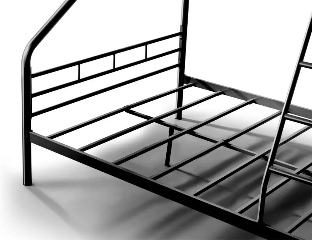 Pat pentru copii Evger R-70XL 90/140x200cm, negru pe tehnoparc.md Pat pentru copii Evger R-70XL 90/140x200cm, negru