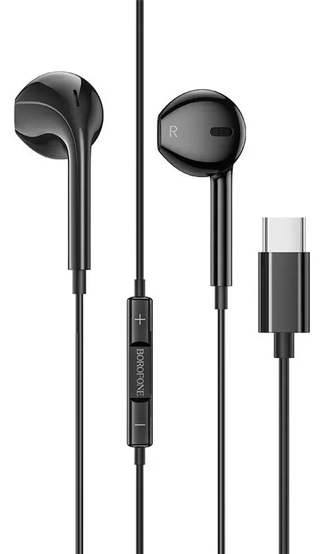 Căşti Borofone BM60 Type-C, negru