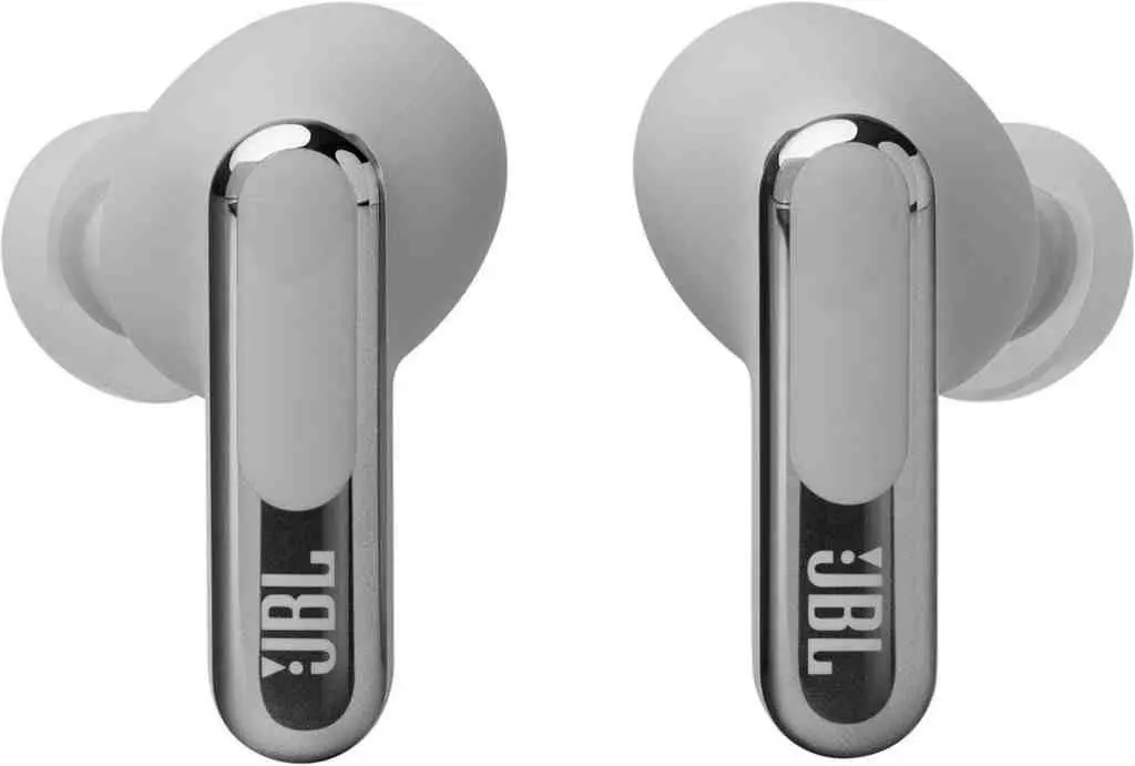 Căşti JBL LIVE Beam 3, argintiu