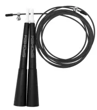 Скакалка Spokey X Rope, черный на tehnoparc.md Скакалка Spokey X Rope, черный